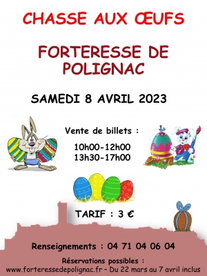 Chasse aux oeufs 2023 à la Forteresse de Polignac [14 - 712]