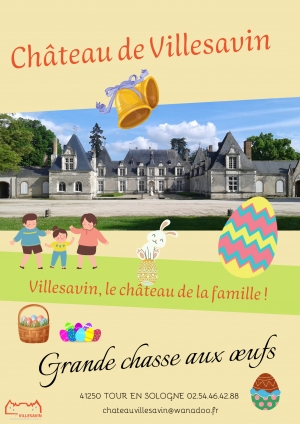 Grande chasse aux œufs 2023 au Château de Villesavin [12 - 716]
