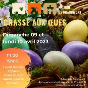 Chasse aux oeufs de Pâques au Prieuré de Grandmont [7 - 726]
