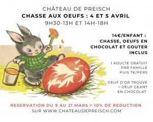 Grande chasse aux oeufs au Château de Preisch [17 - 903]