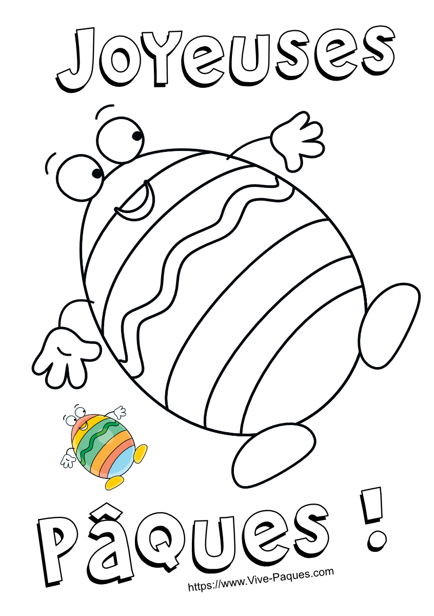 Pim saute de joie pour Pâques ! (coloriage à imprimer gratuitement) Pim saute de joie pour Pâques ! (coloriage à imprimer gratuitement)