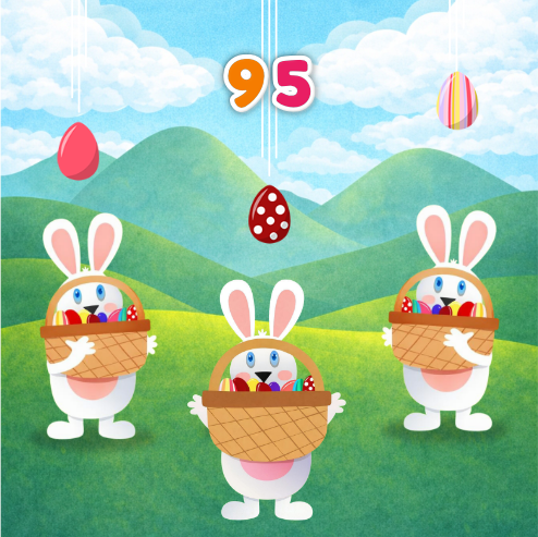 La pluie d’œufs de Pâques