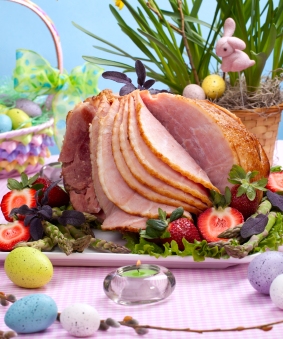 Jambon de Pâques en Angletterre (photo : Eugene Bochkarev © istockphoto)